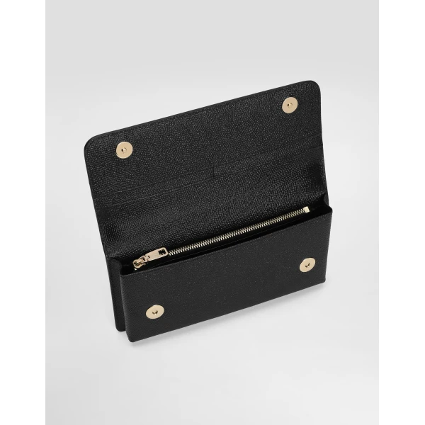 Black Dolce & Gabbana Dauphine-print calfskin mini bag, view 5 | Mini Bags
