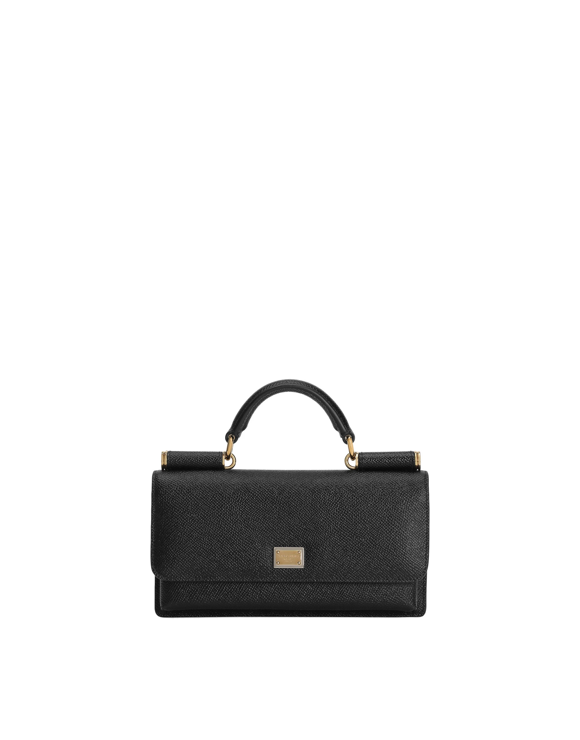Dolce & Gabbana Dauphine-print calfskin mini bag