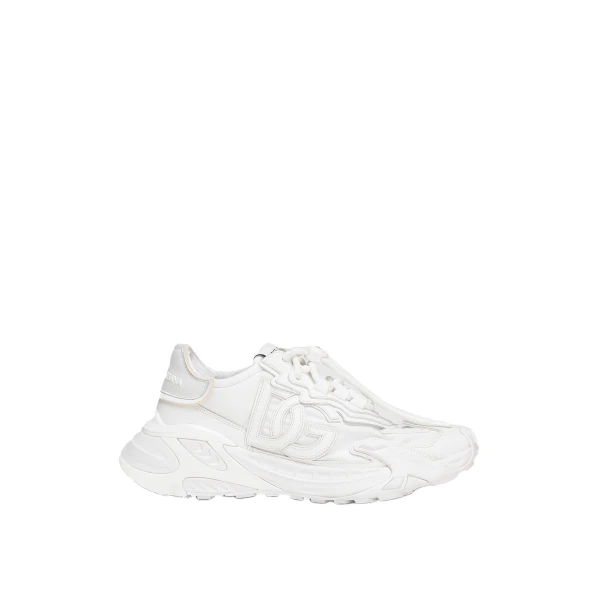 White Dolce & Gabbana Day faster viscose fabric sneakers | Sneakers