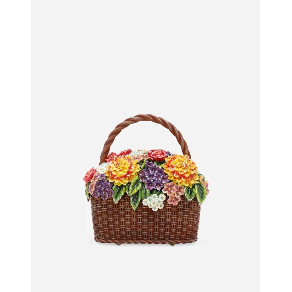 Multicolour Dolce & Gabbana Dolce Box bag, view 3 | Totes & Top-Handle Bags