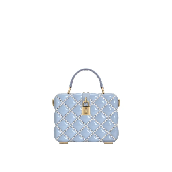 Light Blue Dolce & Gabbana Dolce Box handbag | Totes & Top-Handle Bags
