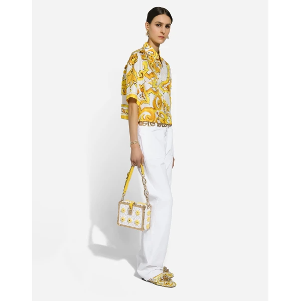 Multicolour Dolce & Gabbana Dolce Box handbag, view 2 | Shoulder & Crossbody Bags
