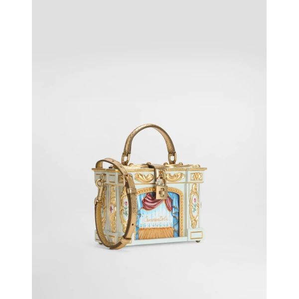 Multicolour Dolce & Gabbana Dolce Box handbag, view 2 | Totes & Top-Handle Bags