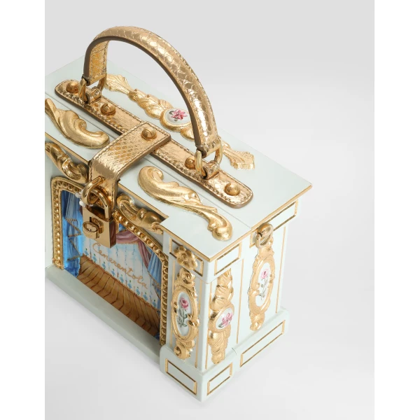 Multicolour Dolce & Gabbana Dolce Box handbag, view 5 | Totes & Top-Handle Bags