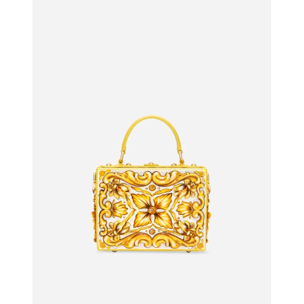 Print Dolce & Gabbana Dolce Box handbag, view 4 | Totes & Top-Handle Bags