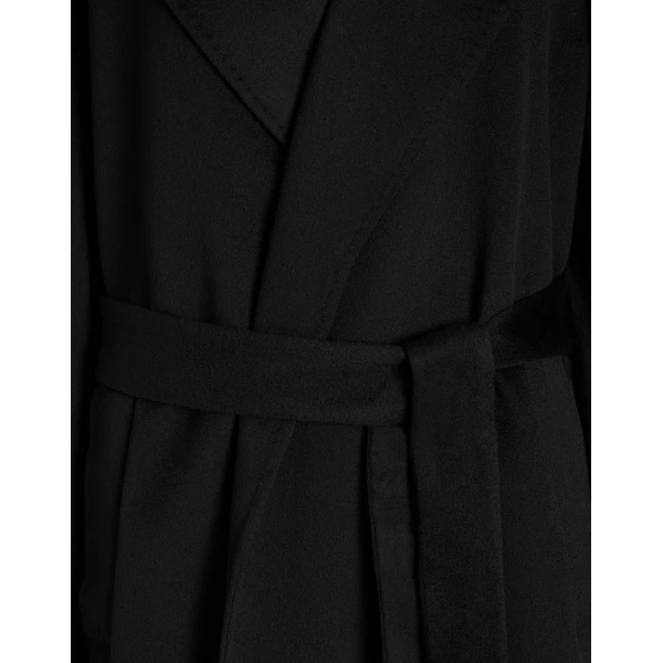 Black Dolce & Gabbana Double-breasted coat in wool, view 3 | Wool Coat