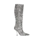 Silver Dolce & Gabbana Drop sequin boots | Boots