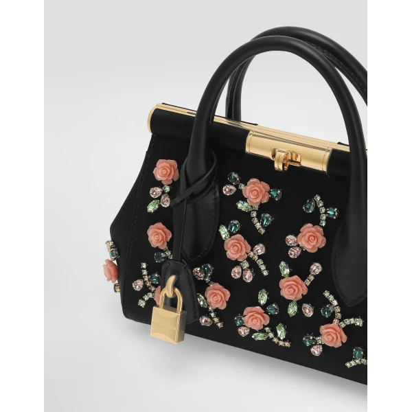 Multicolour Dolce & Gabbana Embroidered marlene day mini bag, view 6 | Mini Bags
