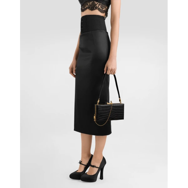 Black Dolce & Gabbana Eva bag, view 2 | Totes & Top-Handle Bags