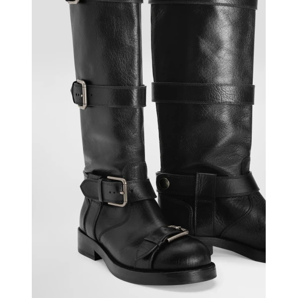 Black Dolce & Gabbana Horse leather boots, view 4 | Boots