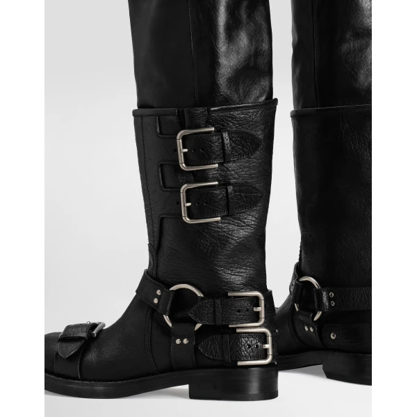 Black Dolce & Gabbana Horse leather boots, view 4 | Boots