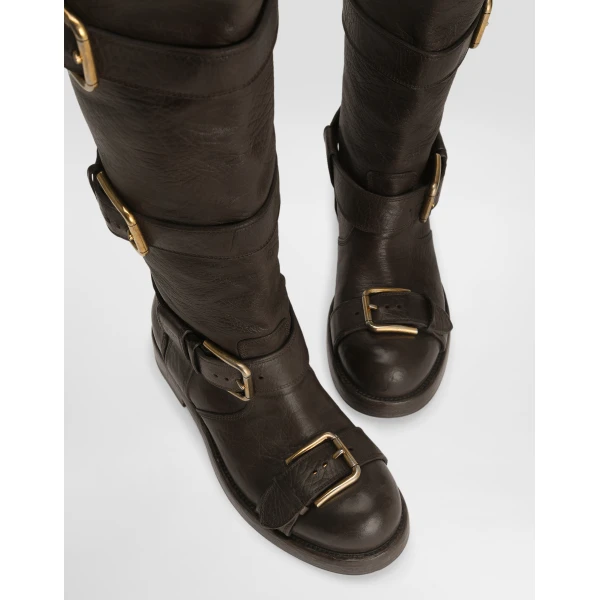 Brown Dolce & Gabbana Horse leather boots, view 4 | Boots