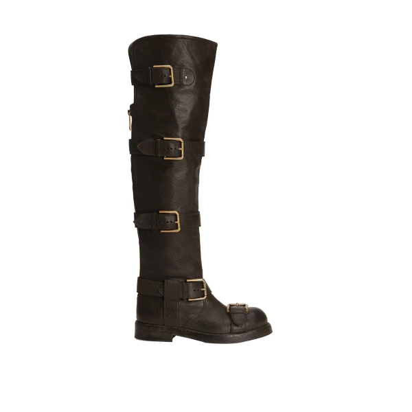 Horse leather boots