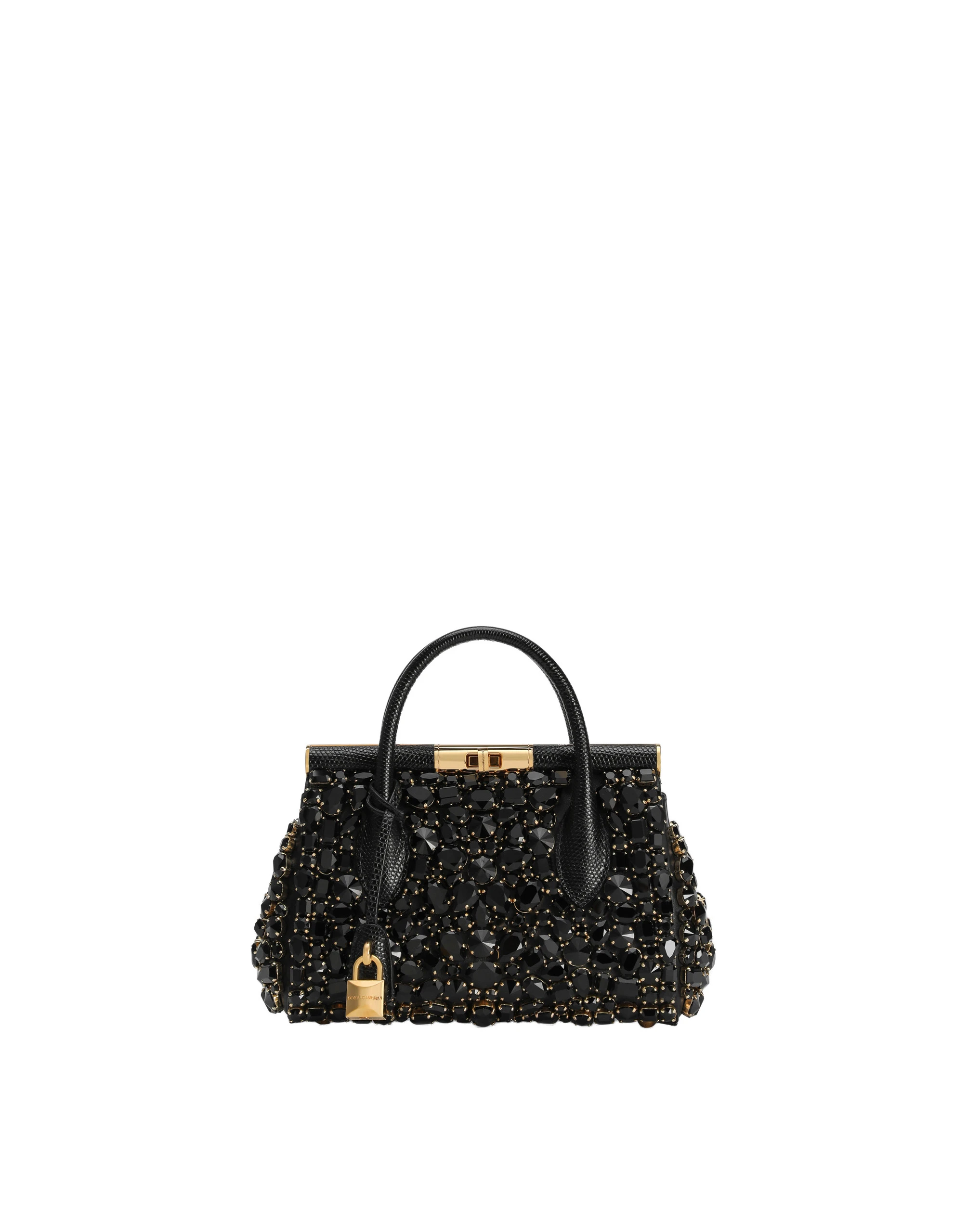 Dolce & Gabbana Iguana-print calfskin day mini marlene handbag