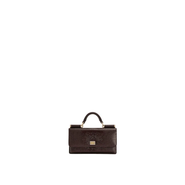Iguana-print mini bag
