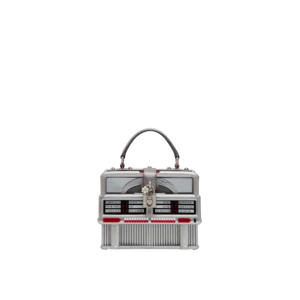 Silver Dolce & Gabbana Juke-box Dolce Box bag | Totes & Top-Handle Bags