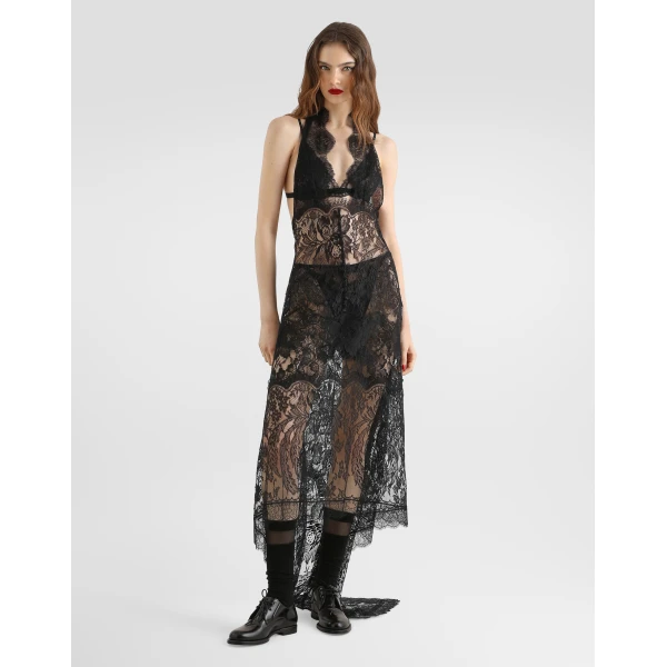 Black Dolce & Gabbana Lace dress, view 2 | Dresses