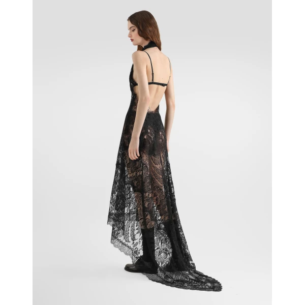 Black Dolce & Gabbana Lace dress, view 3 | Dresses