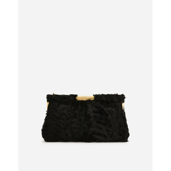 Black Dolce & Gabbana Large Marlene shoulder bag, view 4 | Shoulder & Crossbody Bags