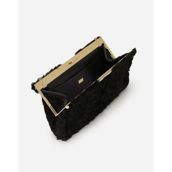 Black Dolce & Gabbana Large Marlene shoulder bag, view 5 | Shoulder & Crossbody Bags