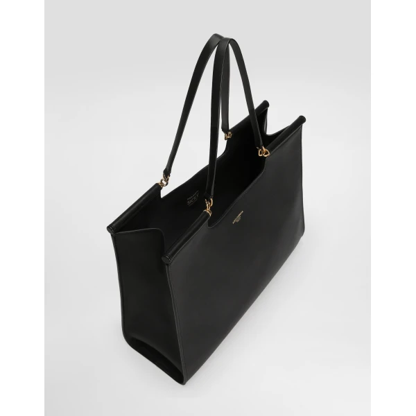 Black Dolce & Gabbana Large Sicily shopper, view 5 | Totes & Top-Handle Bags