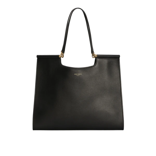 Black Dolce & Gabbana Large Sicily shopper | Totes & Top-Handle Bags