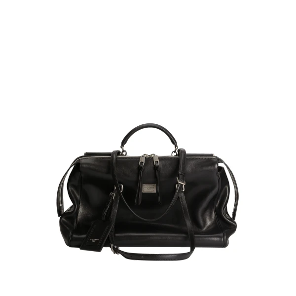 Black Dolce & Gabbana Large Vittoria calfskin bag | Shoulder & Crossbody Bags