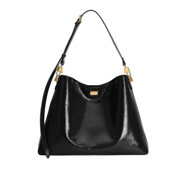 Large Vittoria calfskin shoulder bag