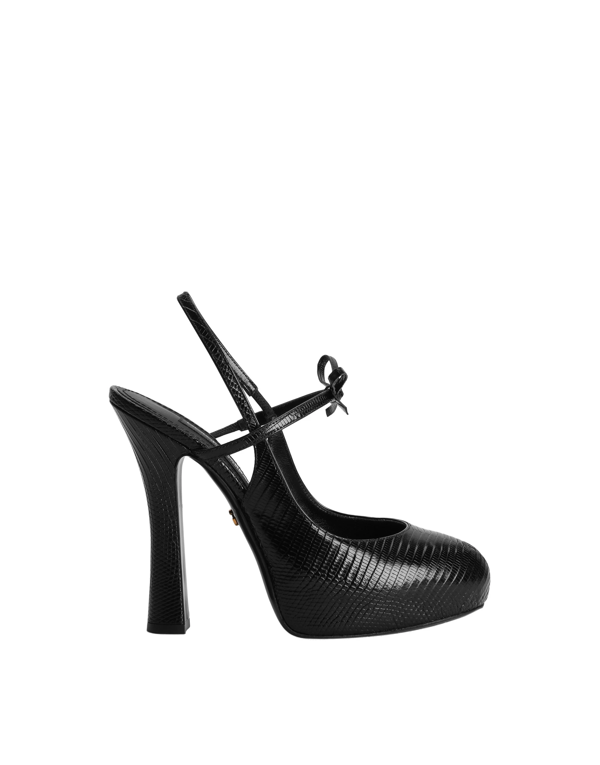 Dolce & Gabbana Lizard skin slingbacks