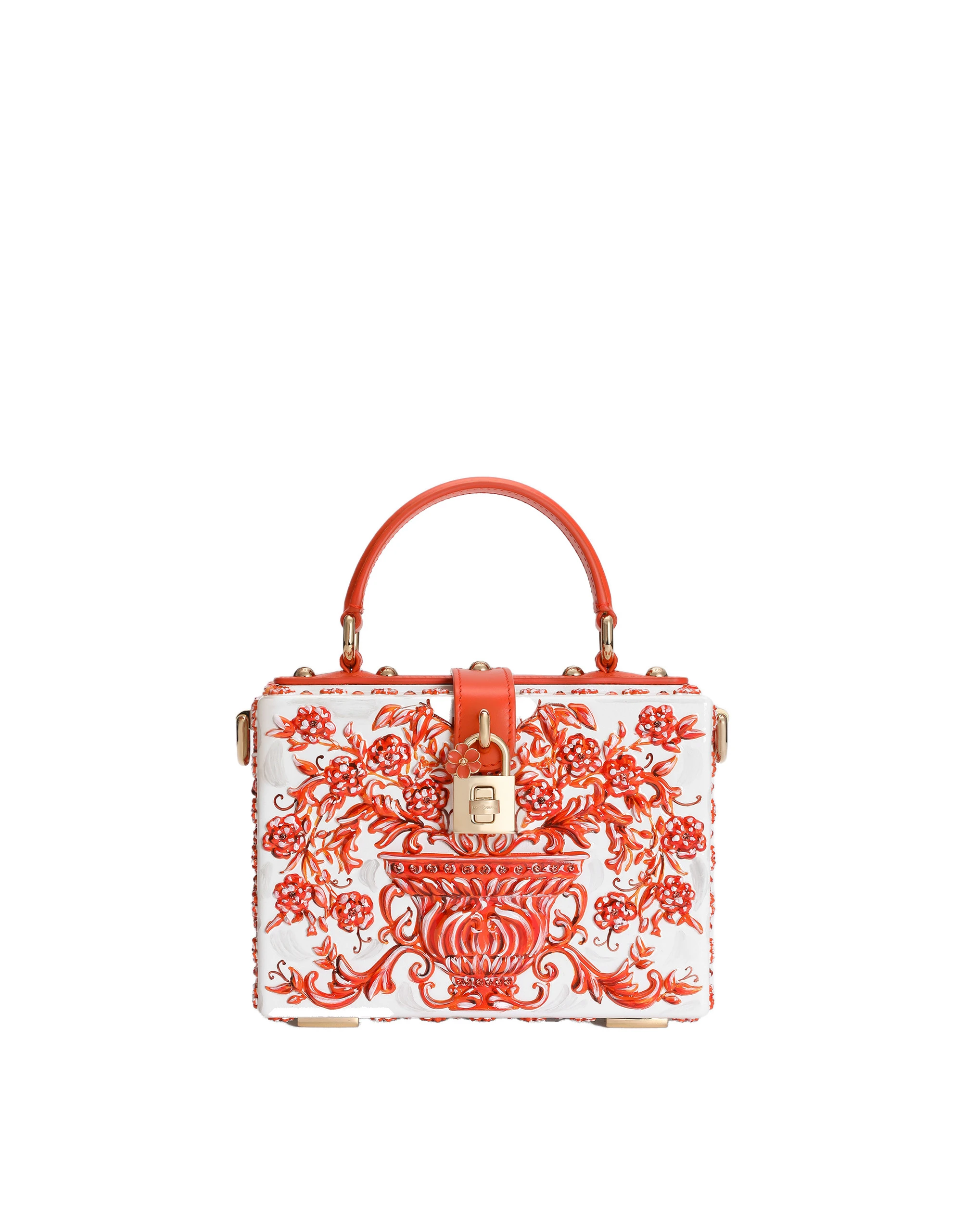 Dolce & Gabbana Majolica resin Dolce Box handbag
