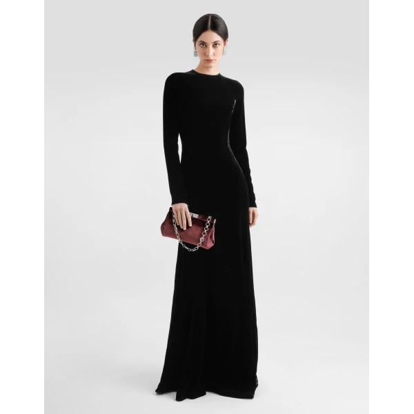 Bordeaux Dolce & Gabbana Marlene Clutch Bag, view 2 | Clutch Bags