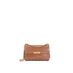 Turtle Dove Dolce & Gabbana Marlene city mini shoulder bag in polished alligator | Mini Bags
