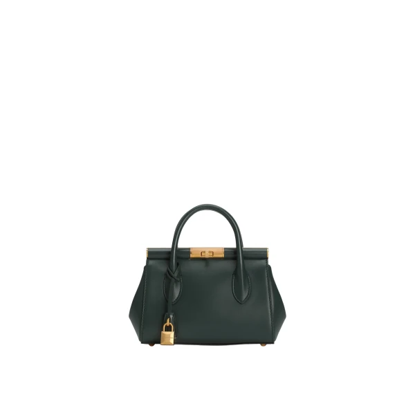 Green Dolce & Gabbana Marlene day mini bag in palmellato calfskin | Mini Bags