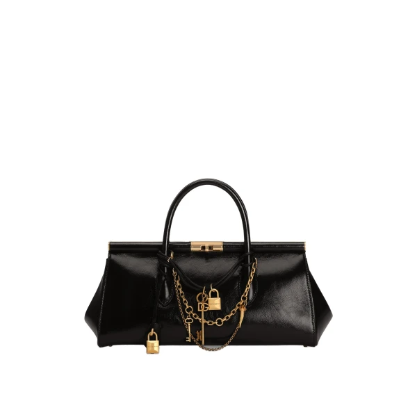 Multicolour Dolce & Gabbana Marlene everyday bag with charms | Bag charms