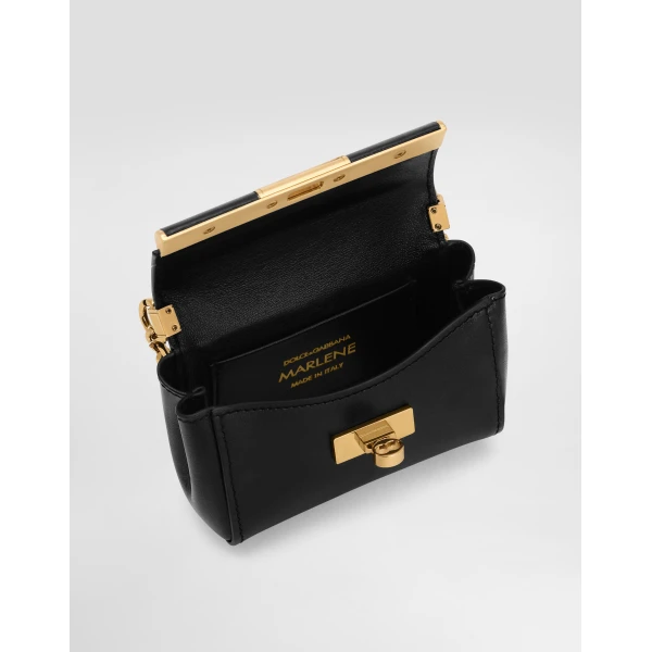 Black Dolce & Gabbana Marlene micro bag, view 4 | Mini Bags