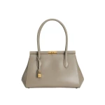 Beige Dolce & Gabbana Medium Marlene Everyday bag in palmellato calfskin | Totes & Top-Handle Bags