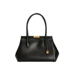 Black Dolce & Gabbana Medium Marlene Everyday bag in palmellato calfskin | Totes & Top-Handle Bags