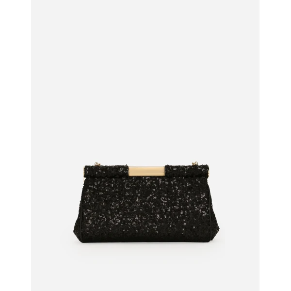 Black Dolce & Gabbana Medium Marlene shoulder bag, view 4 | Shoulder & Crossbody Bags