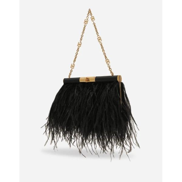 Black Dolce & Gabbana Medium Marlene shoulder bag, view 6 | Shoulder & Crossbody Bags