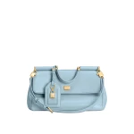 Azure Dolce & Gabbana Medium My Sicily handbag in plongé calfskin | Totes & Top-Handle Bags