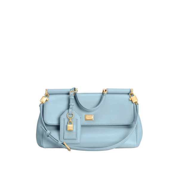 Medium My Sicily handbag in plongé calfskin