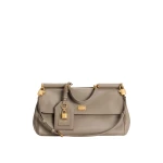 Beige Dolce & Gabbana Medium My Sicily handbag in plongé calfskin | Totes & Top-Handle Bags