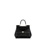 Black Dolce & Gabbana Medium Sicily handbag | Totes & Top-Handle Bags