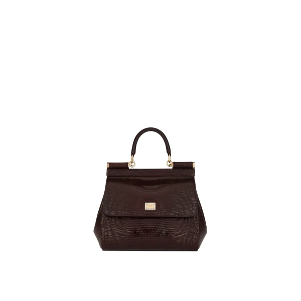 Bordeaux Dolce & Gabbana Medium Sicily handbag | Totes & Top-Handle Bags