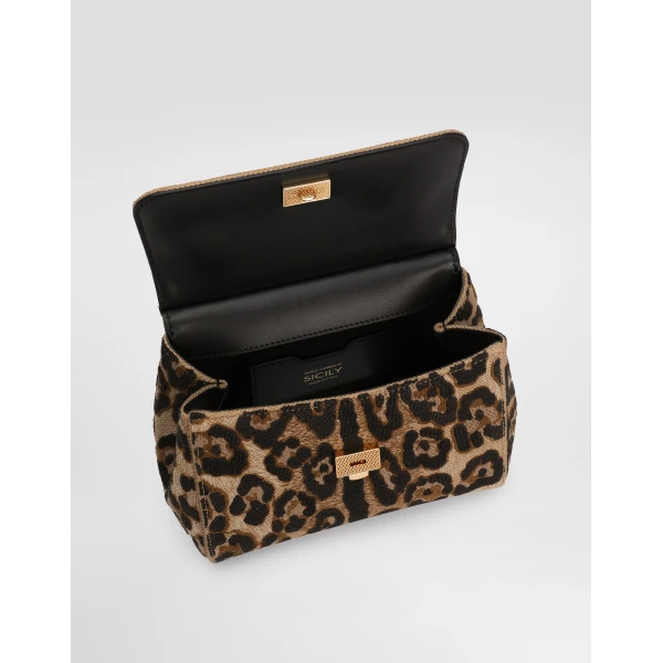 Multicolour Dolce & Gabbana Medium Sicily handbag, view 5 | Totes & Top-Handle Bags