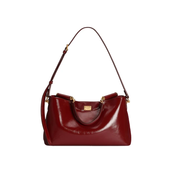 Print Dolce & Gabbana Medium Vittoria calfskin handbag | Shoulder & Crossbody Bags