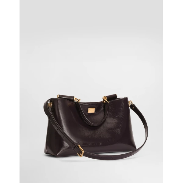 Print Dolce & Gabbana Medium Vittoria calfskin handbag, view 2 | Shoulder & Crossbody Bags