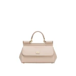 Pink Dolce & Gabbana Medium sicily handbag in dauphine calfskin | Totes & Top-Handle Bags
