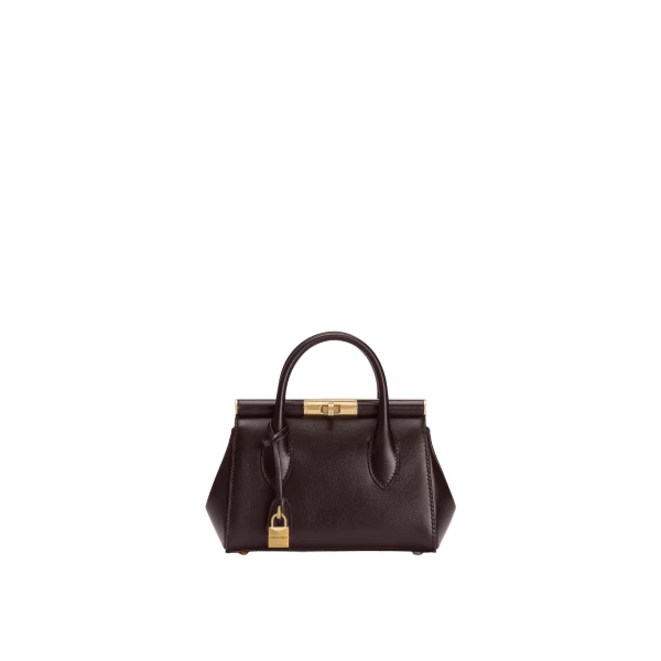 Bordeaux Dolce & Gabbana Mini Marlene Day bag in palmellato calfskin | Mini Bags