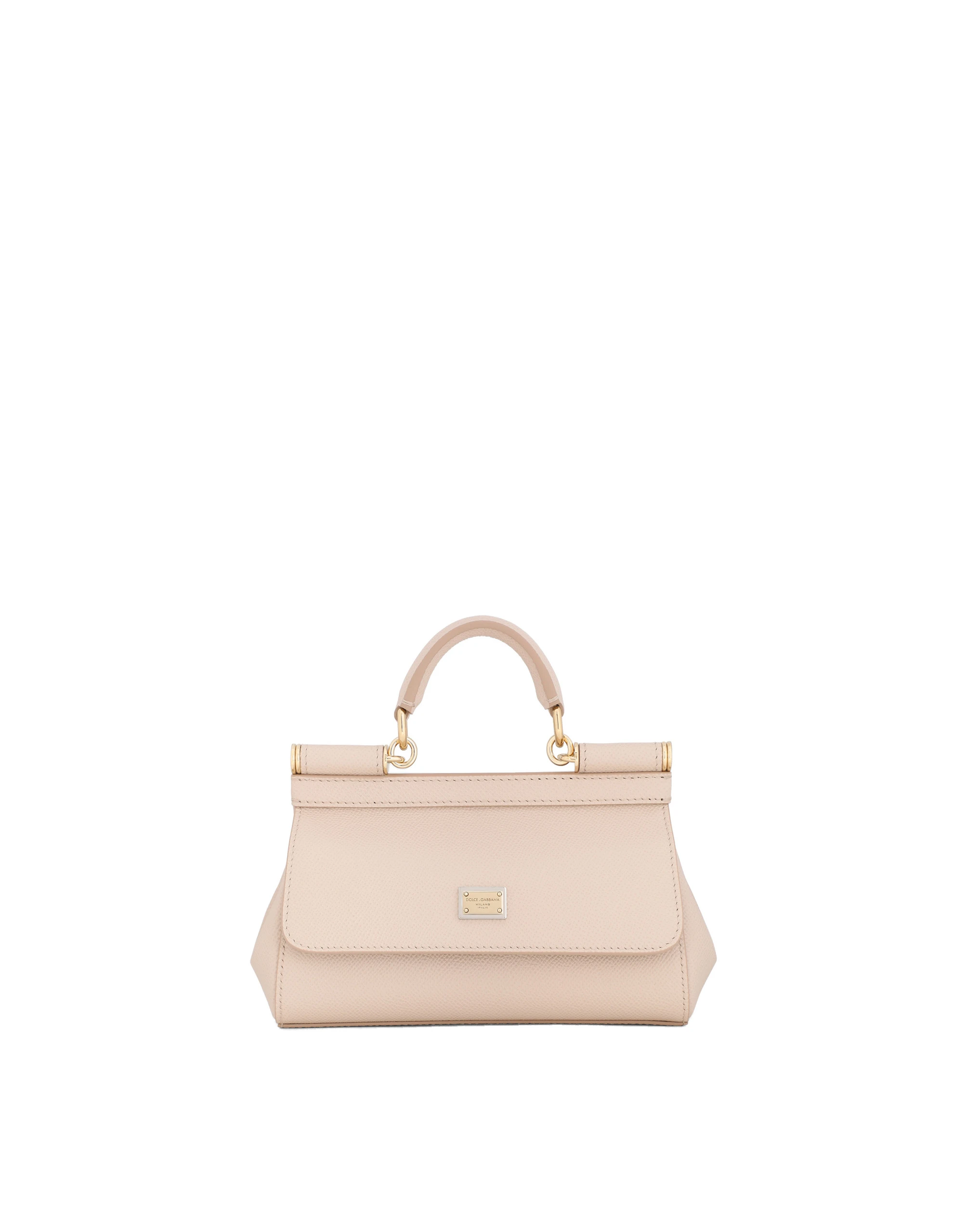 Dolce & Gabbana Mini Sicily handbag in dauphine calfskin